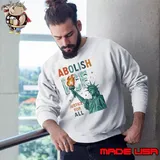 Statue of Liberty Abolish ICE justice for all shirt