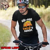 Uh oh Taco’s Mad Trump Always Chickens Out Anti Trump Political Satire Unisex