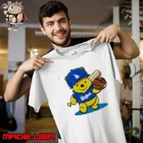 Winnie The Pooh LA Dodgers Pooh Dodgers Baseball Unisex