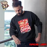 Back 2 back National Champions 94-95 Nebraska Huskers Sweatshirt