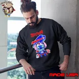 Buffalo Bills NFL Collab Stitch Baseball Sweatshirt
