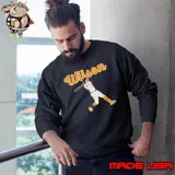 Jacob Wilson Oakland Athletics MLB Baseball Slugger Swing Sweatshirt