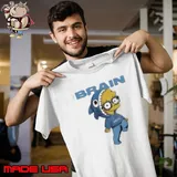 Lisa Simpson Brain I love Math shirt