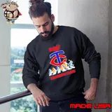 Minnesota Twins Bluey Baseball Fan Sweatshirt