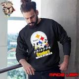 Snoopy x Pittsburgh Steelers Friends forever not just when we win Sweatshirt