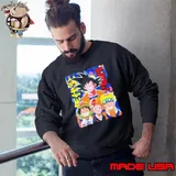 The Father of Anime Goku Luffy Naruto Sweatshirt