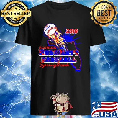 2019 Florida russmatt baseball spring break shirt