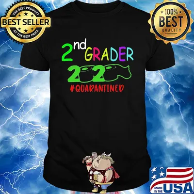 2nd grader 2020 quarantined toilet paper shirt