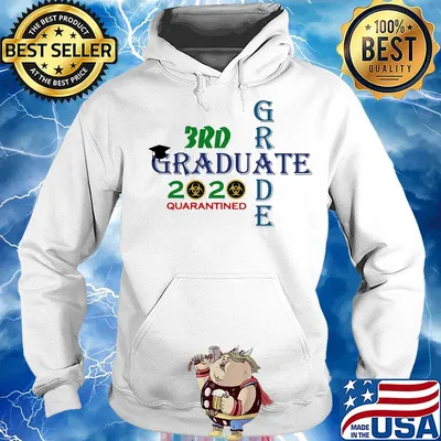3rd Graduate Grade 2020 quarantined s Hoodie