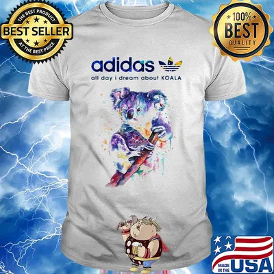 Adidas all day I dream about Koala Life shirt