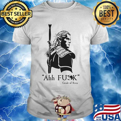 Ahh fuck geralt of rivia shirt