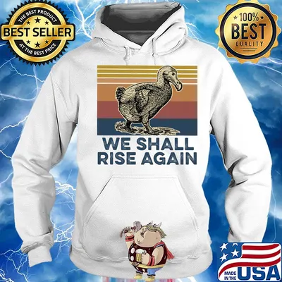 Animal we shall tise again vintage Duck s Hoodie