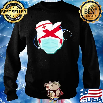 Apple Nurse Alabama Flag Covid-19 s 17