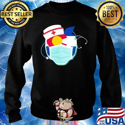 Apple Nurse Connecticut Flag Covid-19 s 17