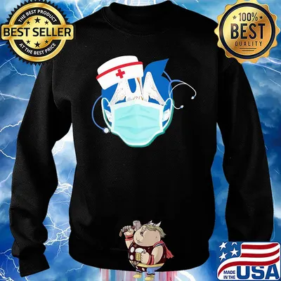 Apple Nurse Louisiana Flag Covid-19 s 17