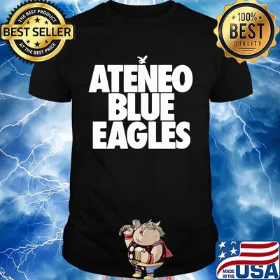 Ateneo blue eagles volleyball logo shirt
