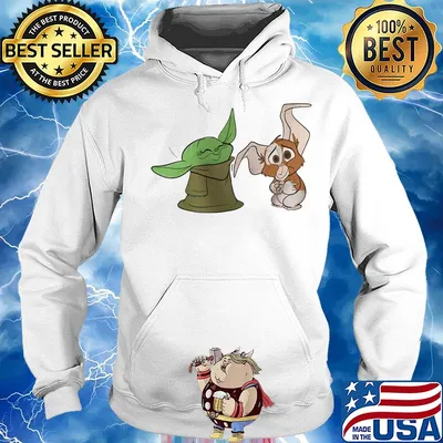 Baby Yoda and gizmo cute s Hoodie