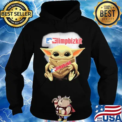 Baby yoda hug limpbizkit s Hoodie
