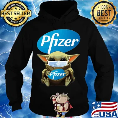 Baby yoda hug Phzer Mask Covid-19 s Hoodie