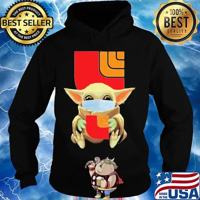 Baby Yoda mask hug Loblaws s Hoodie