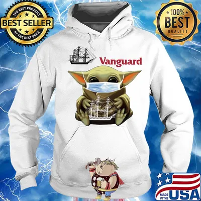 Baby Yoda mask hug Vanguard s Hoodie