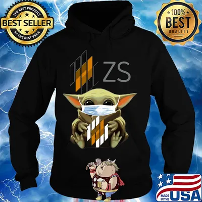 Baby Yoda Mask hug ZS s Hoodie