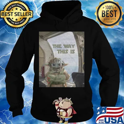 Baby Yoda the way this is s Hoodie