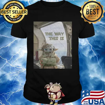 Baby Yoda the way this is shirt