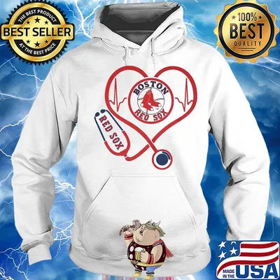 Boston red sox stethoscope heart s Hoodie