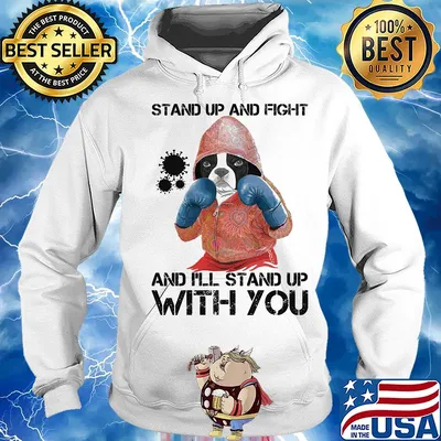 Bulldogs stand up and fight and i’ll stand up with you coronavirus s Hoodie