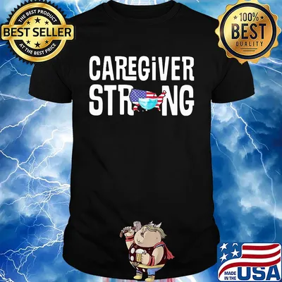 Caregiver strong american map mask covid-19 shirt