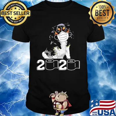 Cavalier King mask 2020 toilet paper shirt