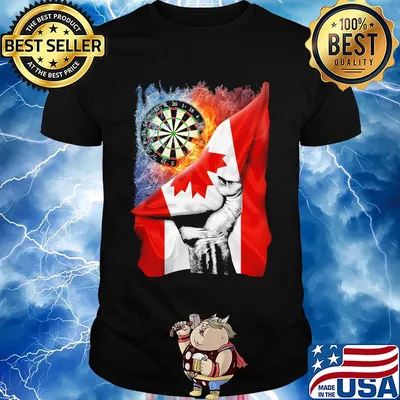 Chandler Canadian Flag Target shirt