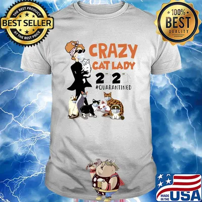 Crazy cats lady mask 2020 toilet paper quarantined shirt