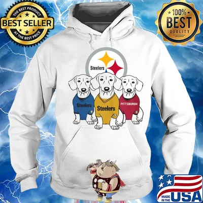 Dachshund dog pittsburgh steelers logo s Hoodie