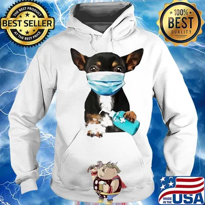 Dachshund mask wash your hand s Hoodie