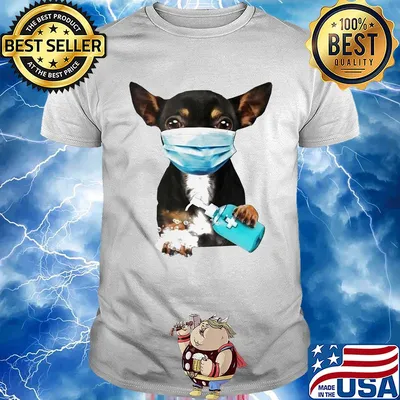Dachshund mask wash your hand shirt