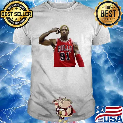 Dennis Rodman Bulls 91 shirt