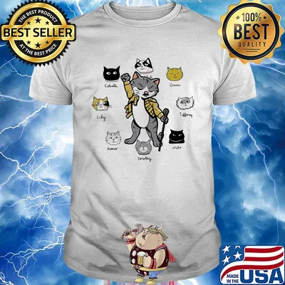 For cat and mercury lovers shirt