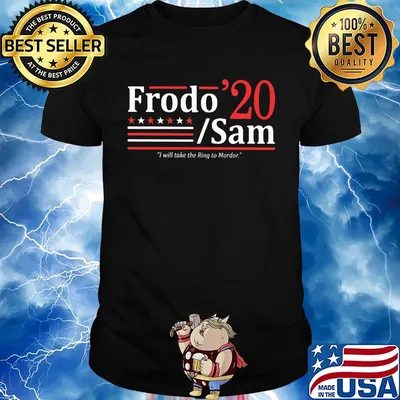 Frodo and sam 2020 i will take the ring to mordor shirt
