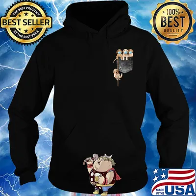 Golden Retrievers mask in pocket s Hoodie