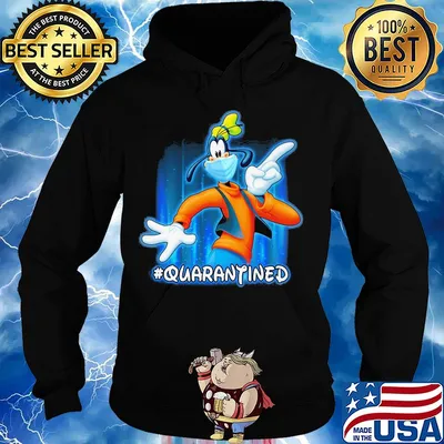 Goofy quarantined Covid-19 Disney s Hoodie