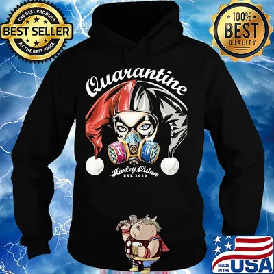 Harley Quinn est 2020 quarantine s Hoodie