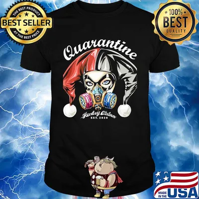 Harley Quinn est 2020 quarantine shirt