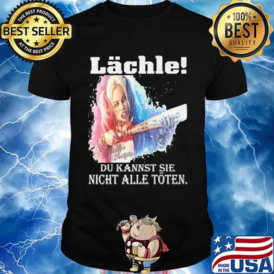 Harley quinn lachle du kannst sie nicht alle toten shirt