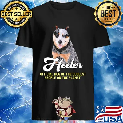 Heeler Official Dog Of The Coolest People On The Planet shirt