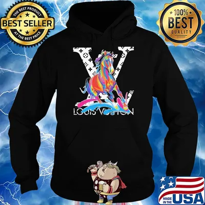 Horse louis vuitton logo s Hoodie