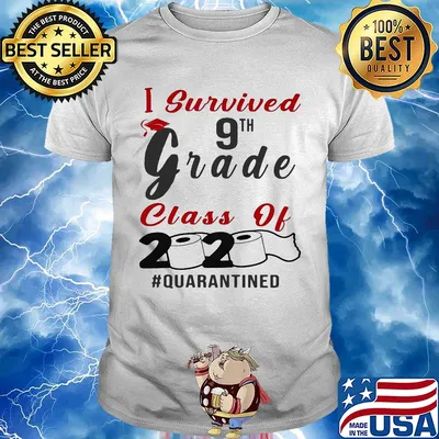 I survived 9th grade class of 2020 quarantined toilet paper shirt