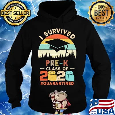 I survived Pre-K class of 2020 quarantined toilet paper s Hoodie