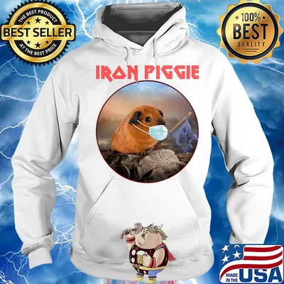 Iron Piggie face mask s Hoodie